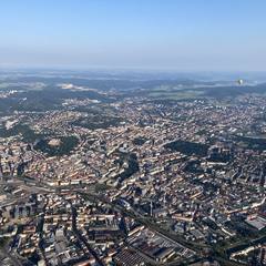 Let balónem, Brno a okolí